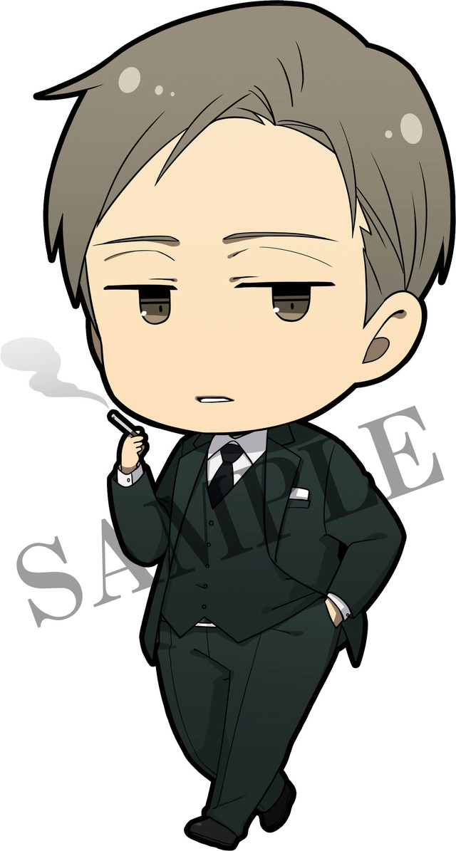 『囀る鳥は羽ばたかない The clouds gather』公式SDキャラクターイラスト 矢代（C）ヨネダコウ・大洋図書／「囀る鳥は羽ばたかない」製作委員会