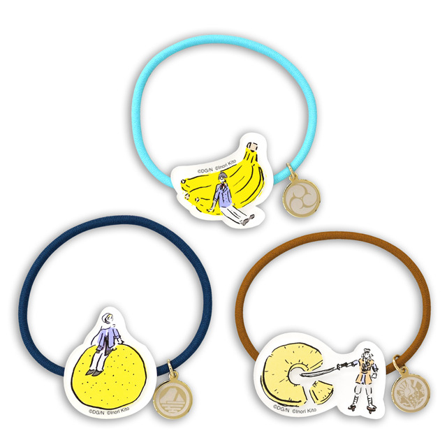 「静電気軽減ヘアポニー」堀川国広・山姥切国広・山伏国広 各1,700円(C) 2015-2018 DMM GAMES/Nitroplus