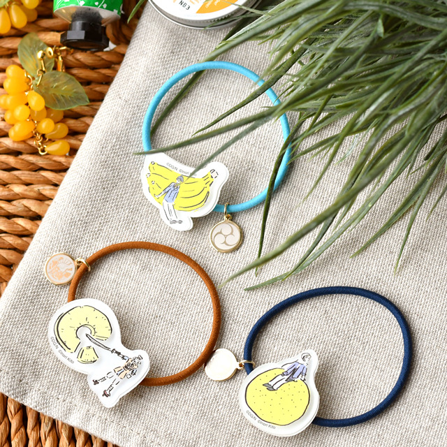 「静電気軽減ヘアポニー」堀川国広・山姥切国広・山伏国広 各1,700円(C) 2015-2018 DMM GAMES/Nitroplus