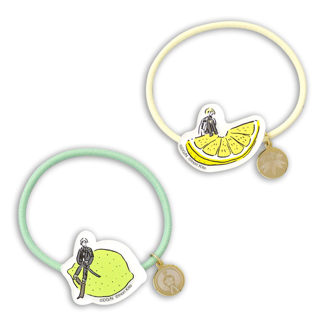 「静電気軽減ヘアポニー」髭切・膝丸 各1,700円(C) 2015-2018 DMM GAMES/Nitroplus