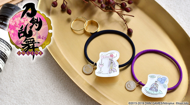 「静電気軽減ヘアポニー」太郎太刀・次郎太刀 各1,700円(C) 2015-2018 DMM GAMES/Nitroplus
