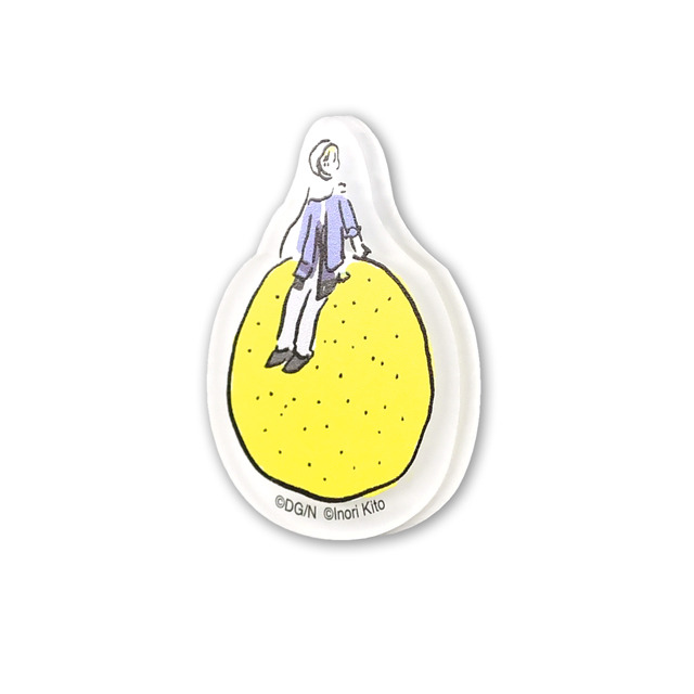 「アクリルブローチ」山姥切国広 850円(C) 2015-2018 DMM GAMES/Nitroplus