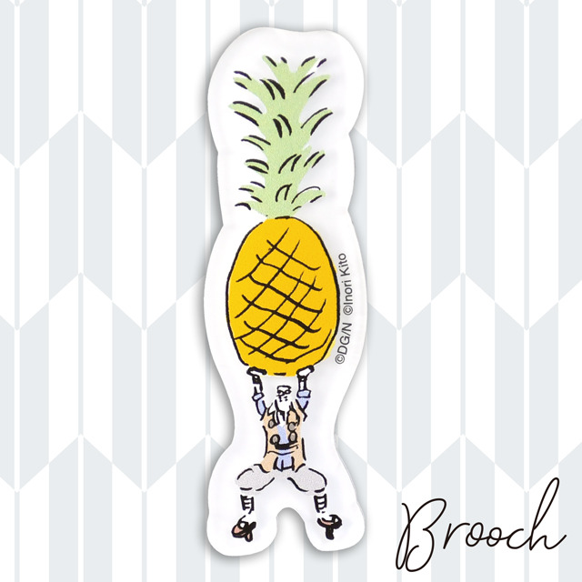 「アクリルブローチ」山伏国広 850円(C) 2015-2018 DMM GAMES/Nitroplus