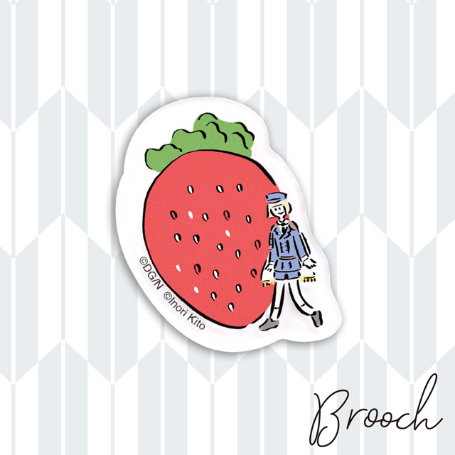 「アクリルブローチ」前田藤四郎 850円(C) 2015-2018 DMM GAMES/Nitroplus