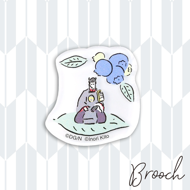 「アクリルブローチ」太郎太刀 850円(C) 2015-2018 DMM GAMES/Nitroplus