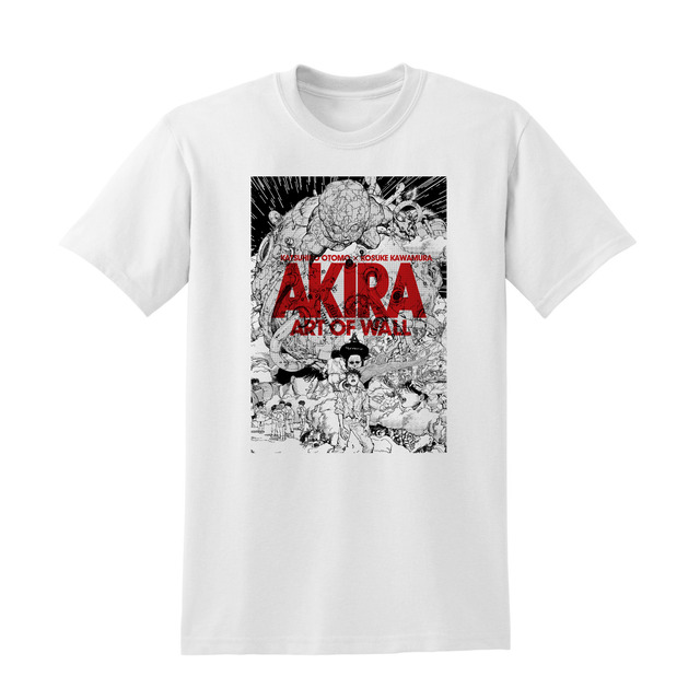 「AKIRA ART OF WALL Otomo Katsuhiro×Kosuke Kawamura AKIRA ART EXHIBITION」Tシャツ　価格：￥4,000