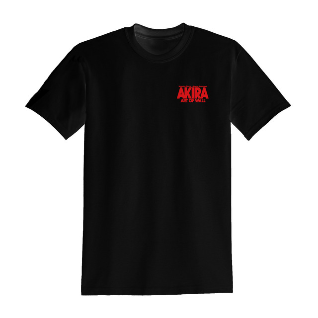 「AKIRA ART OF WALL Otomo Katsuhiro×Kosuke Kawamura AKIRA ART EXHIBITION」Tシャツ　価格：￥4,000