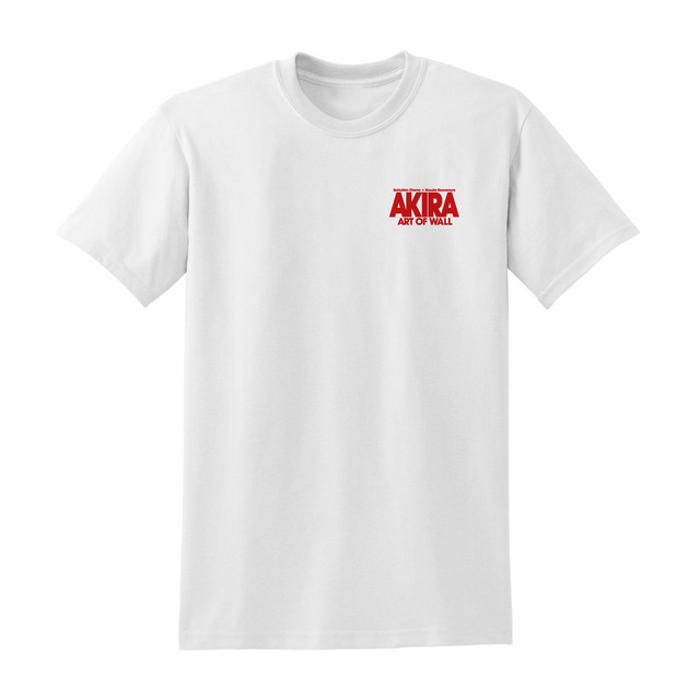 「AKIRA ART OF WALL Otomo Katsuhiro×Kosuke Kawamura AKIRA ART EXHIBITION」Tシャツ　価格：￥4,000