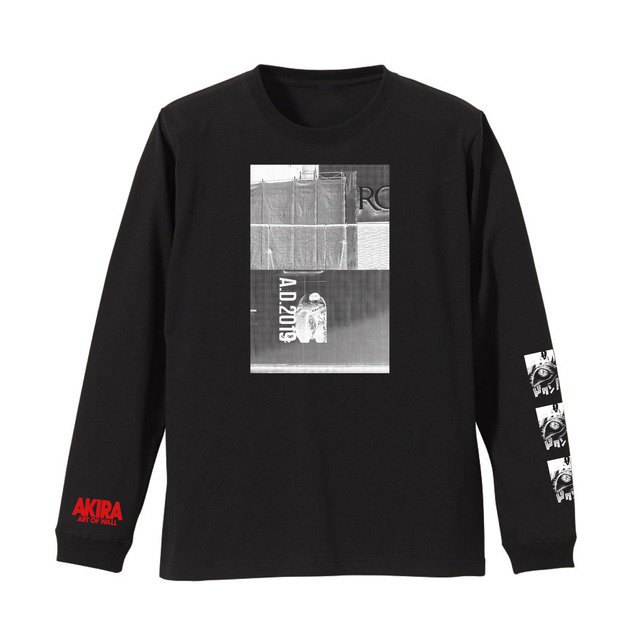 「AKIRA ART OF WALL Otomo Katsuhiro×Kosuke Kawamura AKIRA ART EXHIBITION」ロングTシャツ　価格：￥6,000