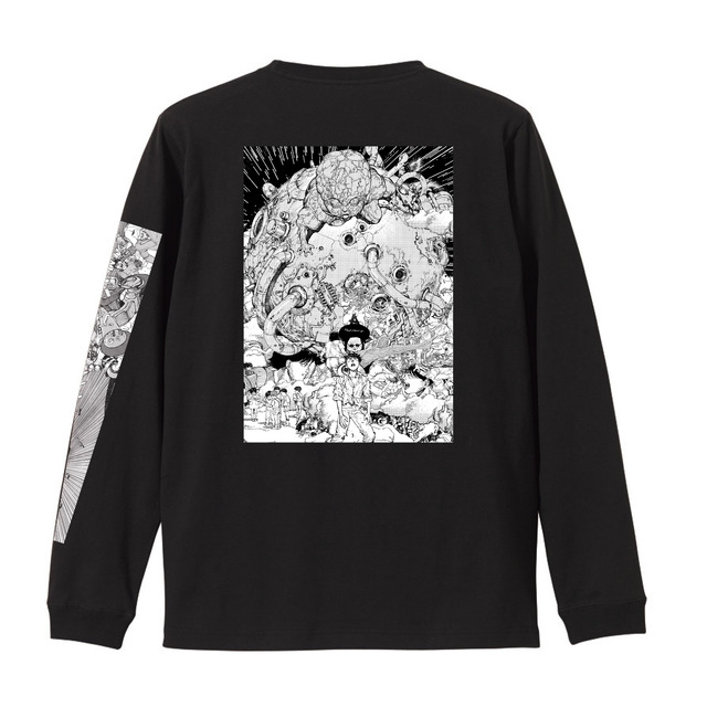 「AKIRA ART OF WALL Otomo Katsuhiro×Kosuke Kawamura AKIRA ART EXHIBITION」ロングTシャツ　価格：￥6,000