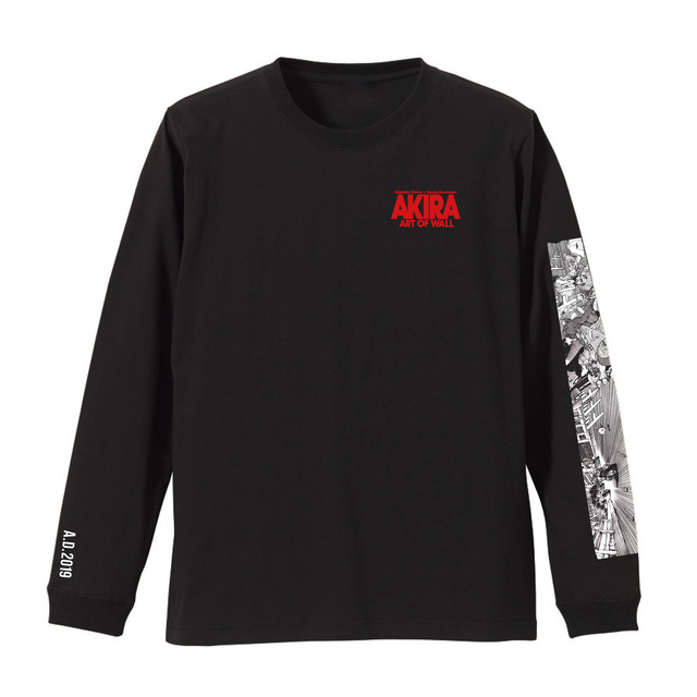 「AKIRA ART OF WALL Otomo Katsuhiro×Kosuke Kawamura AKIRA ART EXHIBITION」ロングTシャツ　価格：￥6,000