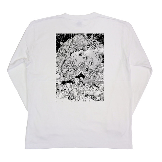 「AKIRA ART OF WALL Otomo Katsuhiro×Kosuke Kawamura AKIRA ART EXHIBITION」ロングTシャツ　価格：￥6,000