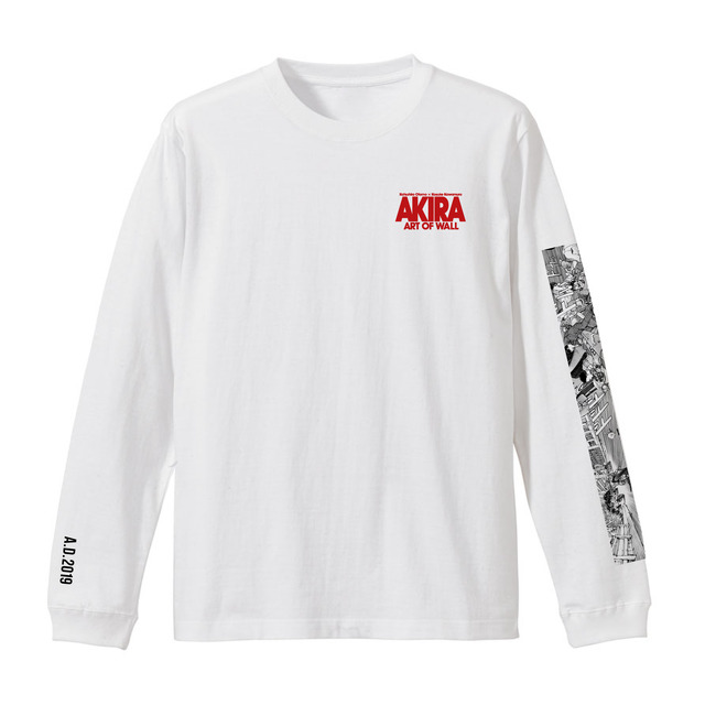 「AKIRA ART OF WALL Otomo Katsuhiro×Kosuke Kawamura AKIRA ART EXHIBITION」ロングTシャツ　価格：￥6,000