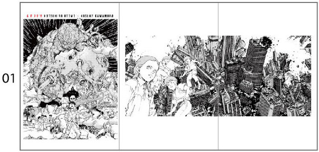 「AKIRA ART OF WALL Otomo Katsuhiro×Kosuke Kawamura AKIRA ART EXHIBITION」AKIRA ART OF WALL MINIATURE FIGURE価格：￥500(税込)