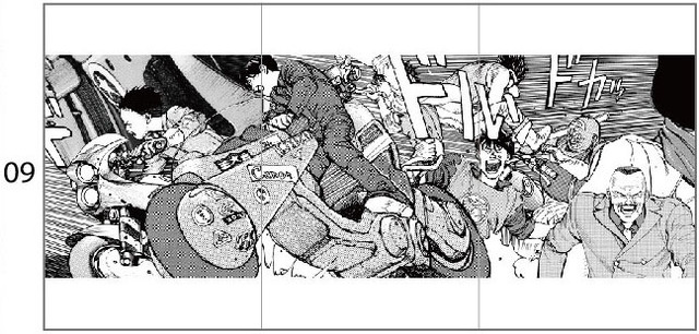 「AKIRA ART OF WALL Otomo Katsuhiro×Kosuke Kawamura AKIRA ART EXHIBITION」AKIRA ART OF WALL MINIATURE FIGURE価格：￥500(税込)