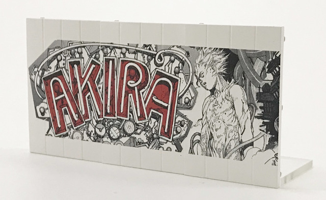 「AKIRA ART OF WALL Otomo Katsuhiro×Kosuke Kawamura AKIRA ART EXHIBITION」AKIRA ART OF WALL MINIATURE FIGURE価格：￥500(税込)