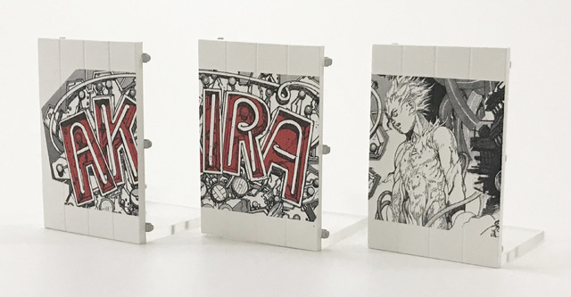 「AKIRA ART OF WALL Otomo Katsuhiro×Kosuke Kawamura AKIRA ART EXHIBITION」AKIRA ART OF WALL MINIATURE FIGURE価格：￥500(税込)