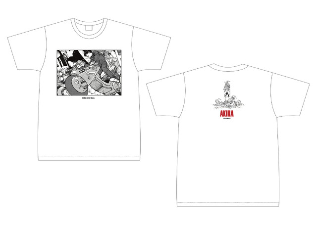 「AKIRA ART OF WALL Otomo Katsuhiro×Kosuke Kawamura AKIRA ART EXHIBITION」AKIRA × READYMADE 3 PACK T 価格：￥40,000