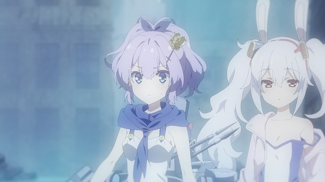 『アズールレーン』第5話「【再会】その手をさし伸べて」先行カット（C） Manjuu Co.,Ltd., Yongshi Co.,Ltd.&Yostar, Inc.／アニメ「アズールレーン」製作委員会