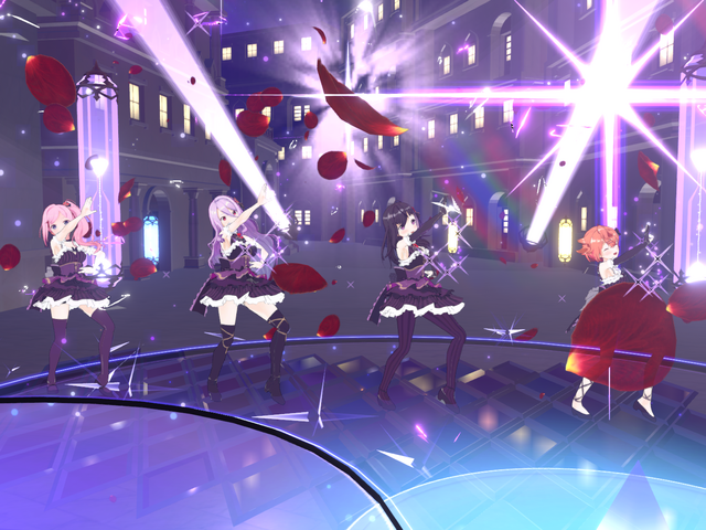 「ラピスリライツ」VRライブ第4弾！ ゴシック系亜人ユニット“IV KLORE”が魅せる物語【レポート】