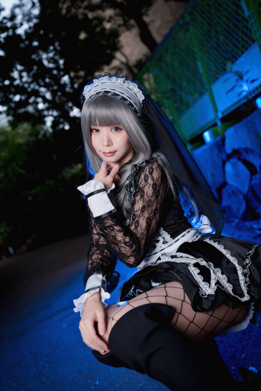 【コスプレ】人気レイヤー五木あきら、どっちのハロコスが好き？ シスター＆キョンシー姿に注目【写真39枚】