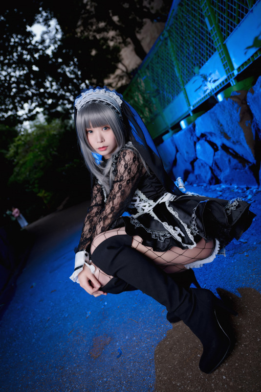 【コスプレ】人気レイヤー五木あきら、どっちのハロコスが好き？ シスター＆キョンシー姿に注目【写真39枚】