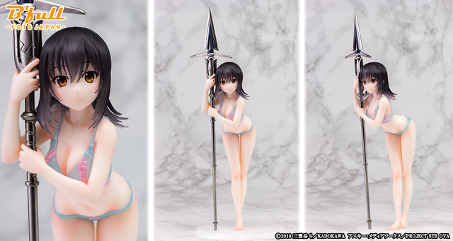 「ストライク・ザ・ブラッドIII「姫柊雪菜」ランジェリーver. 1/8 塗装済み完成品フィギュア」12,800円（税抜）（C）2018 三雲岳斗／KADOKAWA アスキー・メディアワークス／PROJECT STB OVA