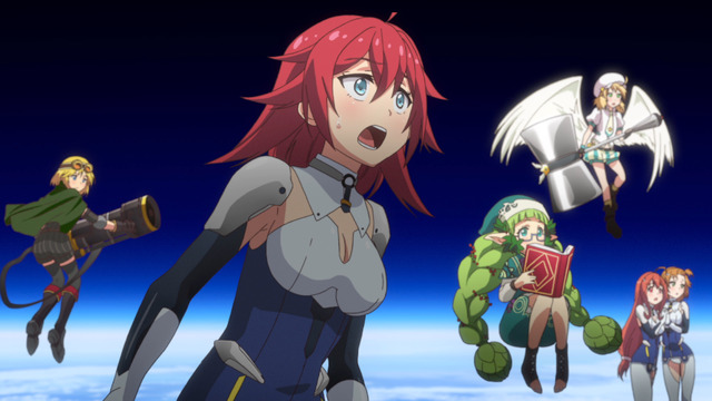 『Z/X Code reunion』第5話先行カット（C）Z/X Code reunion製作委員会