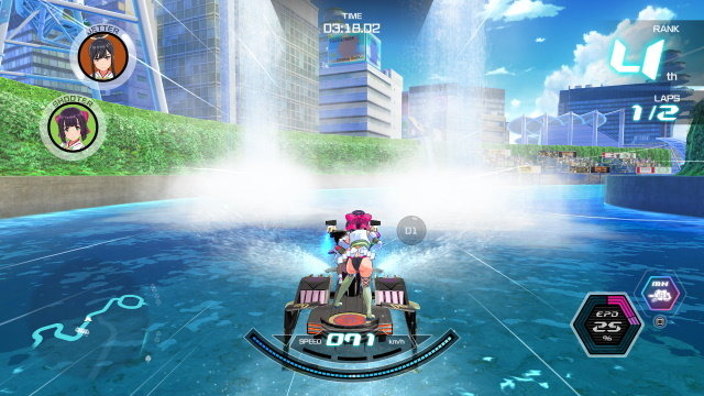 PS4『神田川JET GIRLS』少女たちの華麗な「トリックアクション」でレースは更に白熱！戦略性を深める「ギミック」など多数の最新情報公開