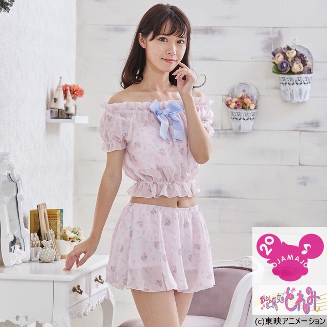 「おジャ魔女どれみ ルームウェア パンツ付きスカート」5,060円（税込／送料手数料別途）（C）東映アニメーション