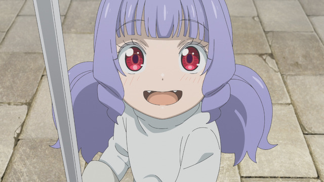 『旗揚！けものみち』第6話「ポンコツ×ご主人様」先行カット（C）2019 暁なつめ／まったくモー助／夢唄／KADOKAWA／けものみち製作委員会