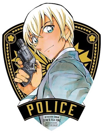 『名探偵コナン ゼロの日常』トリプルフェイス・ステッカーフェア」ステッカー