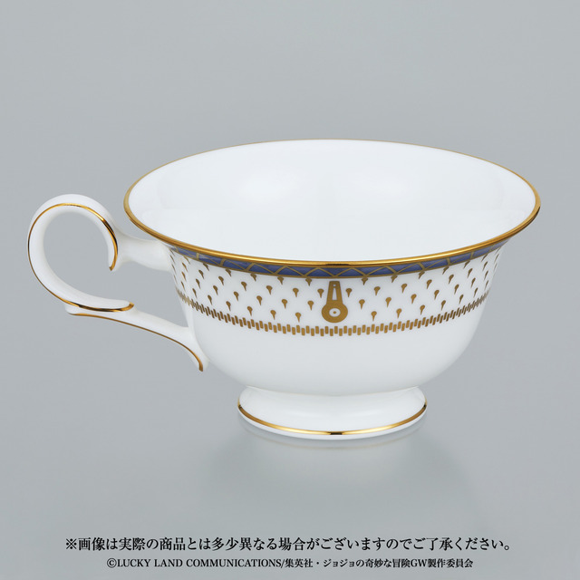 「ジョジョの奇妙な冒険 黄金の風×Noritake ティーカップ＆ソーサーセット　～ブローノ・ブチャラティ～」9,900円（税込／送料・手数料別途）