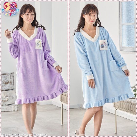 「美少女戦士セーラームーン　お布団柄ふわもこワンピース」販売価格：9,460円（税込）（C）Naoko Takeuchi（C）武内直子・PNP・東映アニメーション