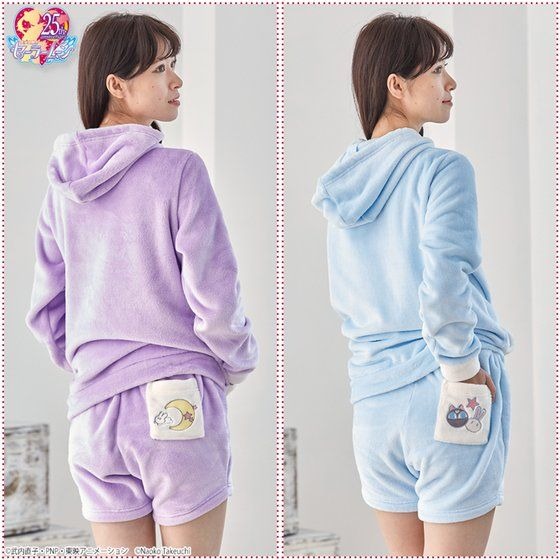 「美少女戦士セーラームーン　お布団柄ふわもこショートパンツ」販売価格：6,600円（税込）（C）Naoko Takeuchi（C）武内直子・PNP・東映アニメーション