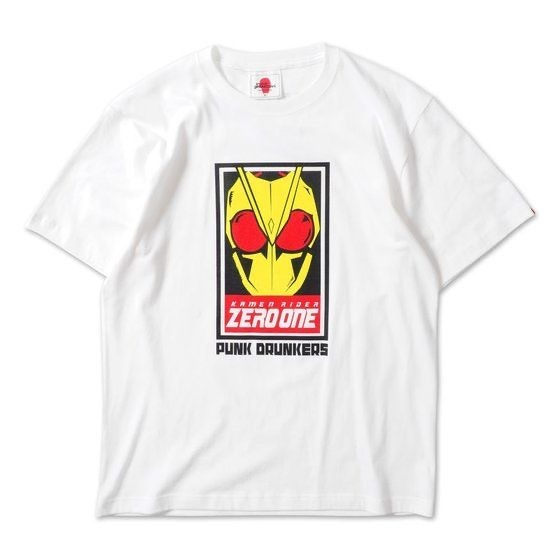 「仮面ライダーゼロワン　PUNKDRUNKERSコラボレーション　Tシャツ」5,280円（税込）（C）2019 石森プロ・テレビ朝日・ADK EM・東映