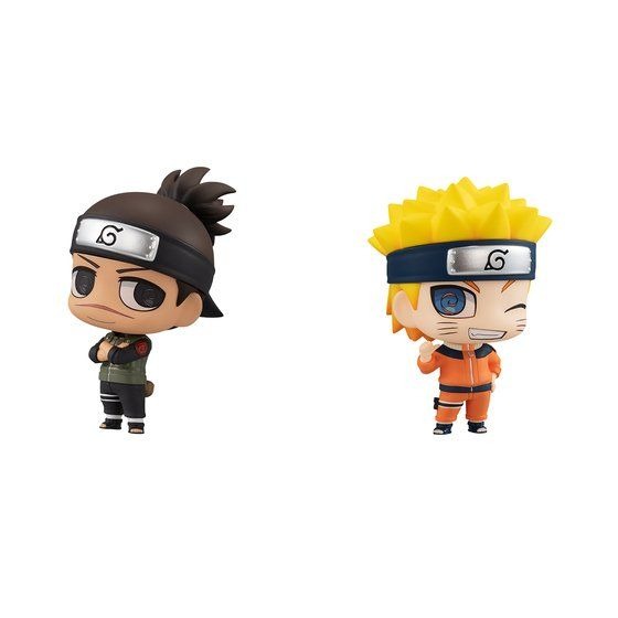 「ちみメガ バディシリーズ！ NARUTO-ナルト- うみのイルカ＆うずまきナルト セット」4,950円（税込）（C）岸本斉史　スコット／集英社・テレビ東京・ぴえろ