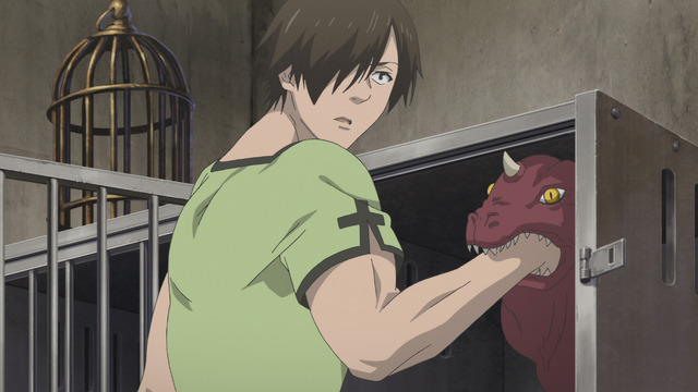 『旗揚！けものみち』第7話「初弟子×めんどくさい人」先行カット（C）2019 暁なつめ／まったくモー助／夢唄／KADOKAWA／けものみち製作委員会