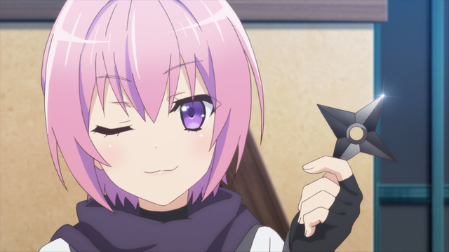 『超人高校生たちは異世界でも余裕で生き抜くようです！』第7話「忍はシノビの勘がはたらくようです！」先行カット（C）海空りく・SB クリエイティブ／「超余裕！」製作委員会