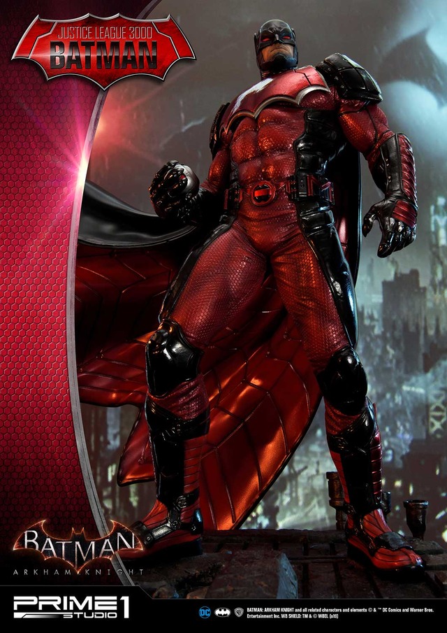 「コンセプトマスターライン バットマン：アーカム・ナイト ジャスティス・リーグ 3000バットマン EX版」48,900円（税別）BATMAN: ARKHAM KNIGHT and all related characters and elements （C） & TM DC Comics and Warner Bros. Entertainment Inc. WB SHIELD: TM & （C） WBEI. (s19)