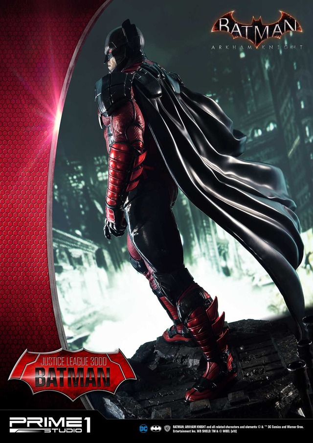 「コンセプトマスターライン バットマン：アーカム・ナイト ジャスティス・リーグ 3000バットマン EX版」48,900円（税別）BATMAN: ARKHAM KNIGHT and all related characters and elements （C） & TM DC Comics and Warner Bros. Entertainment Inc. WB SHIELD: TM & （C） WBEI. (s19)