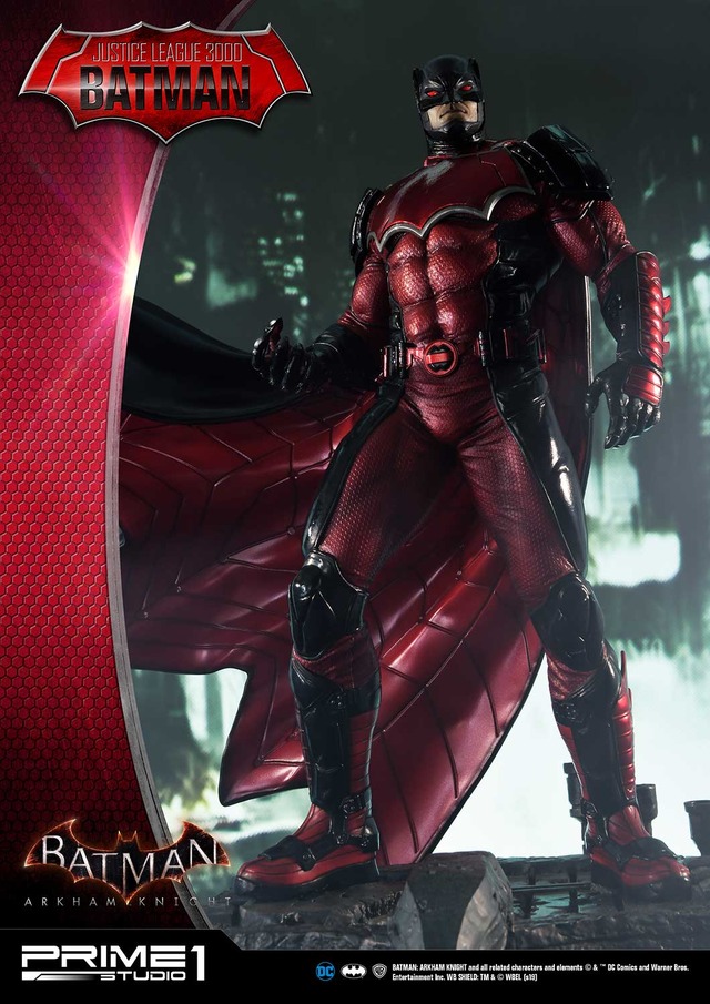 「コンセプトマスターライン バットマン：アーカム・ナイト ジャスティス・リーグ 3000バットマン EX版」48,900円（税別）BATMAN: ARKHAM KNIGHT and all related characters and elements （C） & TM DC Comics and Warner Bros. Entertainment Inc. WB SHIELD: TM & （C） WBEI. (s19)