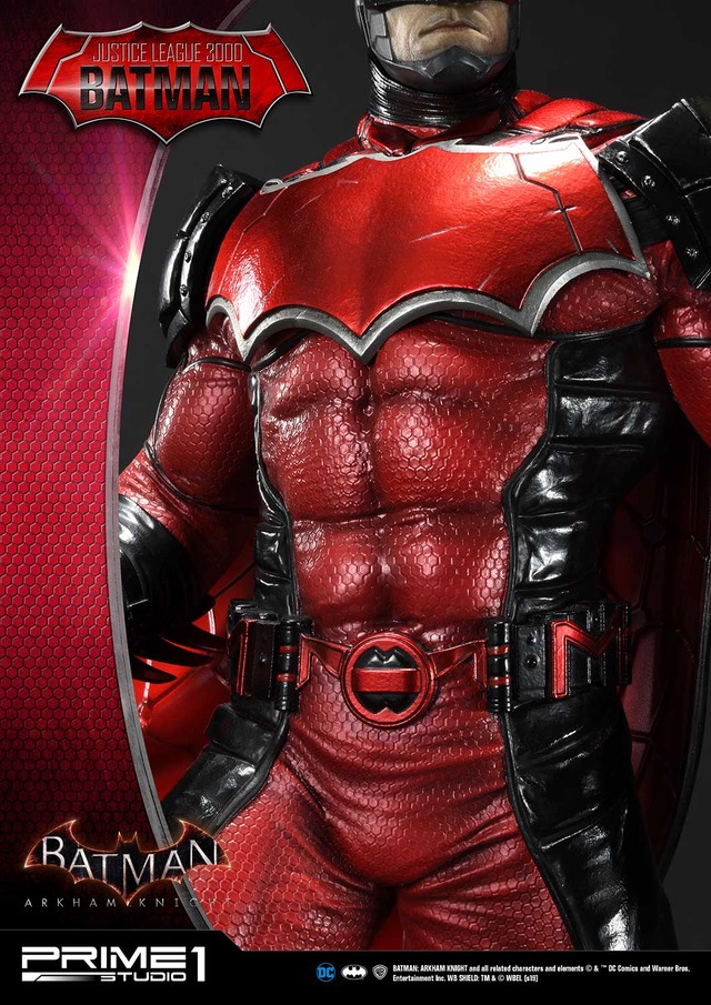 「コンセプトマスターライン バットマン：アーカム・ナイト ジャスティス・リーグ 3000バットマン EX版」48,900円（税別）BATMAN: ARKHAM KNIGHT and all related characters and elements （C） & TM DC Comics and Warner Bros. Entertainment Inc. WB SHIELD: TM & （C） WBEI. (s19)
