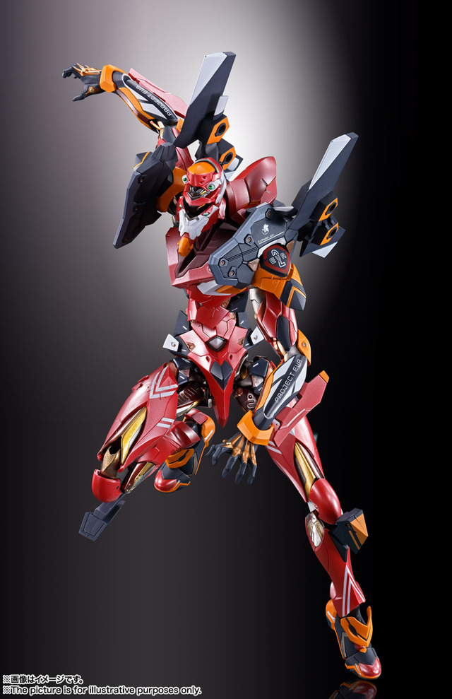 「METAL BUILD　エヴァンゲリオン2号機」24,200円（税込）（C）khara