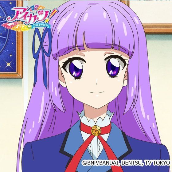 『アイカツ！』氷上スミレ（C）BNP/BANDAI, DENTSU, TV TOKYO