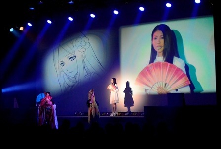 茅原実里　(C)河森正治・サテライト／ALC／GP