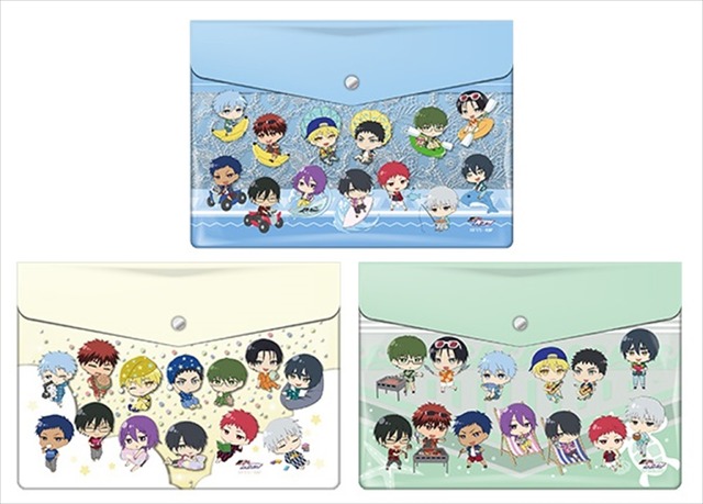 「セガコラボカフェ 黒子のバスケ」【プレミアムペアシート：2名さま　4,000円（税抜）】特典 クリアケース1点（第1弾：全1種／第2弾：1種追加／第3弾：1種追加）（C）藤巻忠俊／集英社・黒子のバスケ製作委員会（C）SEGA