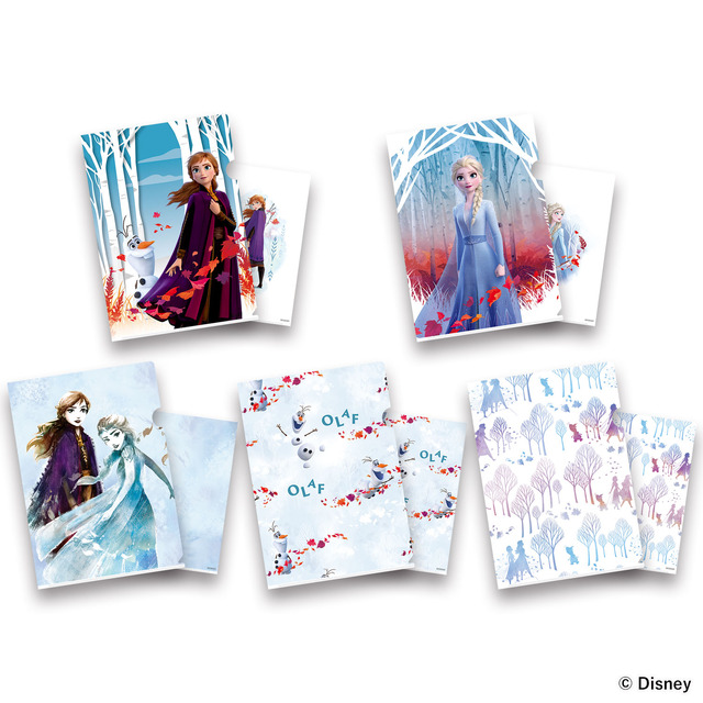 「セガ ラッキーくじ『アナと雪の女王2』」特典クリアファイル（C）Disney