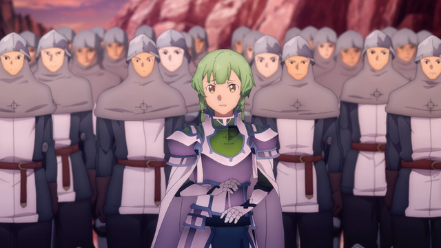 「『ソードアート・オンライン アリシゼーション War of Underworld』第6話先行場面カット」（Ｃ）2017 川原礫／ＫＡＤＯＫＡＷＡアスキー・メディアワークス／SAO-A Project