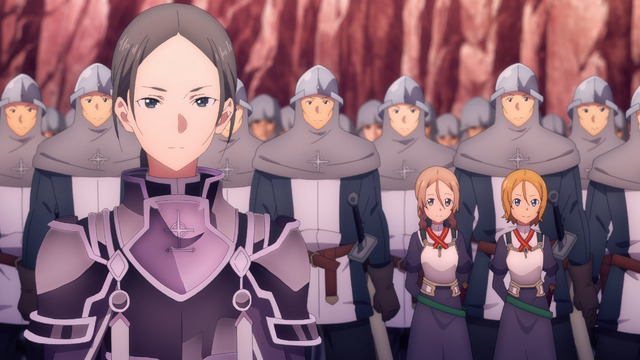 「『ソードアート・オンライン アリシゼーション War of Underworld』第6話先行場面カット」（Ｃ）2017 川原礫／ＫＡＤＯＫＡＷＡアスキー・メディアワークス／SAO-A Project